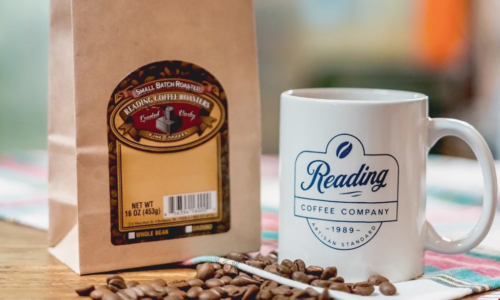 Product image for Reading Coffee Company $5 OFF any purchase of $40 or more. 