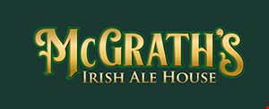Product image for McGrath's Irish Ale House Buy One Entrée Get One Free. 