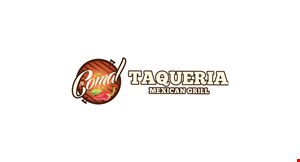 Product image for Taqueria El Comal Mexican Grill 1/2 price Buy one lunch at regular price receive 2nd lunch of equal or lesser value at. 