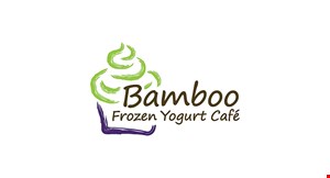Bamboo Frozen Yogurt Cafe logo