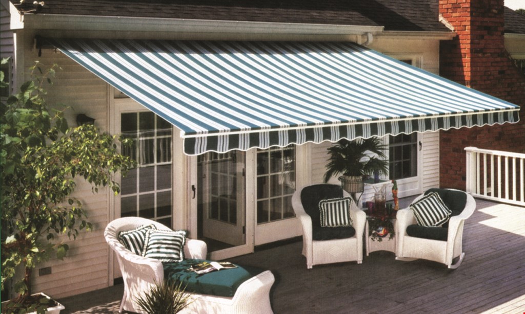 Product image for CB Dombach & Son $300 off a retractable awning. 