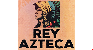 Product image for Rey Azteca Monroeville 10% Off total check excluding beverages