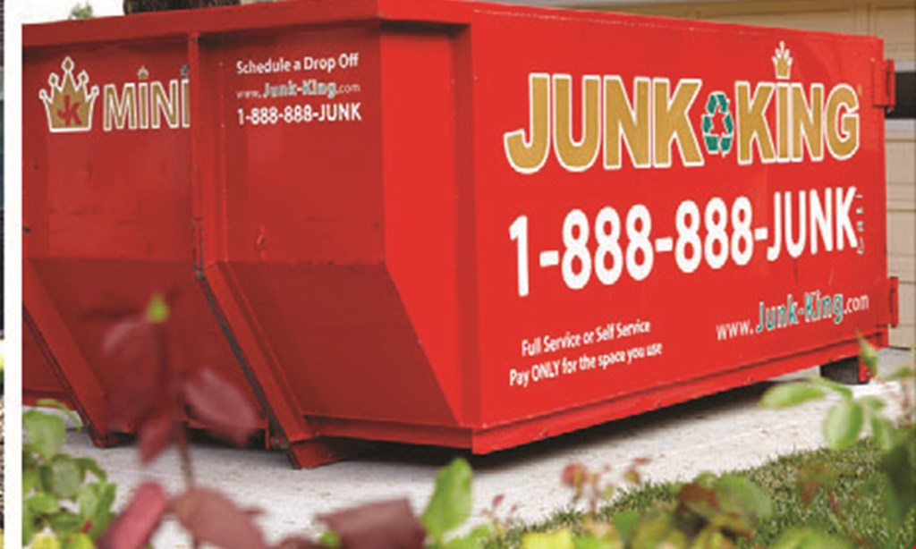 Product image for Junk King $25 off any job. 