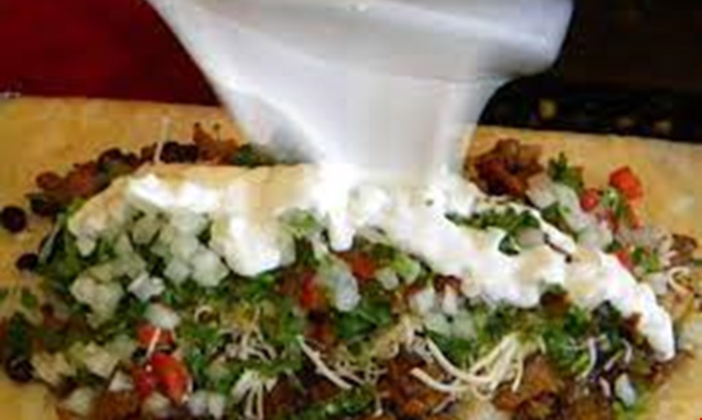 Product image for Tortilla Town Slo Free gorditas (3) with purchase of 2 gorditas and 3 regular drinks. 