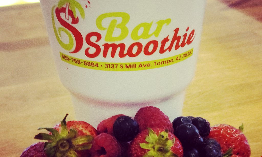 Product image for Bar Smoothie $2 OFFany 32oz Smoothie. 
