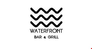 Product image for Waterfront Bar & Grill $10 OFF any purchase of $55 or more. 