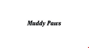 Product image for Muddy Paws $5 off any full grooming service. 