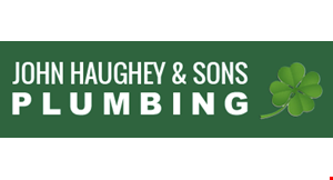 Product image for John Haughey & Sons Plumbing $100 Off any plumbing service of $1500 or more. 