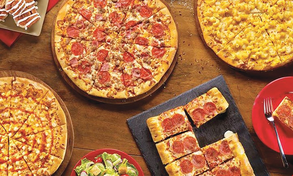 Product image for Cicis Pizza - Cleveland FREE Alfredo pizza with the purchase of 2 large pizzas 2 large 1 topping pizzas $5.99 each. 