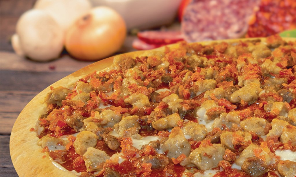 Product image for Noble Roman's Pizza $6.99 MEDIUM PIZZA with any 1 topping