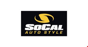 Product image for So Cal Auto Style $250 off any auto upgrade. 