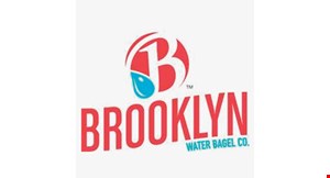 Product image for Brooklyn Water Bagels East Boca FREE deli sandwich with purchase of a deli sandwich of equal or greater value & 2 beverages.