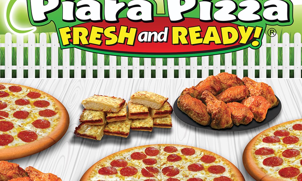 Product image for Piara Pizza $14.99 Large specialty pizzas Choose from: Supreme, Veggie, Meat Lovers