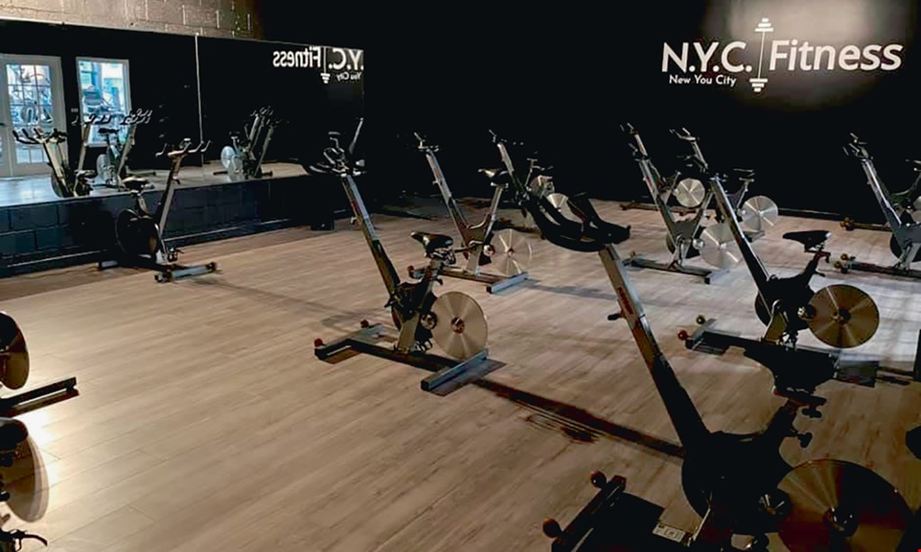 Product image for N.Y.C Fitness FREE day pass. 