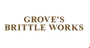 Product image for Grove's Brittle Works $5 Off any purchase of $25 or more. 
