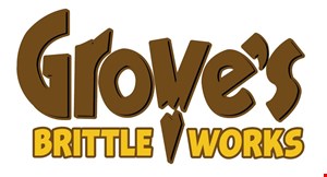 Product image for Grove's Brittle Works $5 OFF any purchase of $30 or more. 