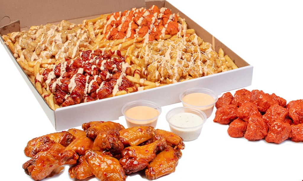 Product image for The Buffalo Spot/Tolleson Free fries & drink combo with purchase of 10 or more boneless wings. 