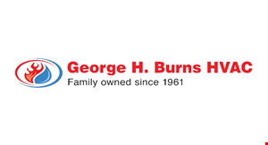 Product image for George H. Burns Inc Heating & Air MAINTENANCE PLANS NO Overtime or Holiday Rates EVER $15*/mo FOR HEATER ONLYOR A/C ONLY $25*/mo FOR HEAT PUMPS OR FURNACE & A/C *oil rates may vary