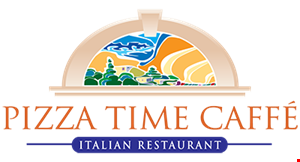 PIZZA TIME CAFFE logo