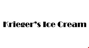 Krieger's Ice Cream logo