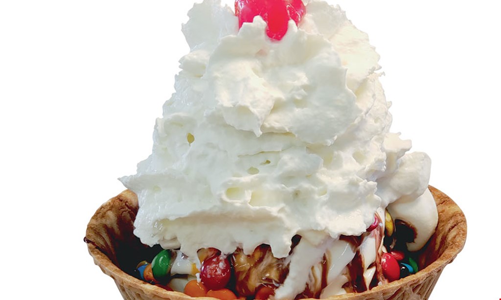 Product image for Richman's Ice Cream - Corporate FREE Topping with purchase of any ice cream cone. 