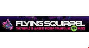 Flying Squirrel Trampoline Park- Lutz logo