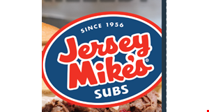 Product image for Jersey Mike's FREE REGULAR SUB WITH PURCHASE OF REGULAR SUB & (2) 22OZ FOUNTAIN DRINKS.
