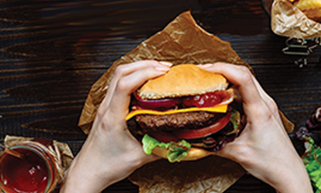Product image for Backdoor Burger $10 off any purchase of $60 or more. 