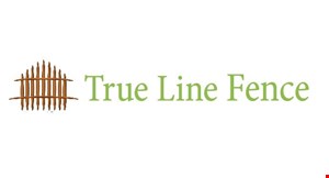 Product image for True Line Fence FREE gate, with any wood fence over 200 linear feet.