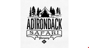 Product image for Adirondack Safari 2 for $200 Enjoy Two Nights In Single Tent for $200 Valid Sunday-Thursday OR $200 Per Night Weekend Stay