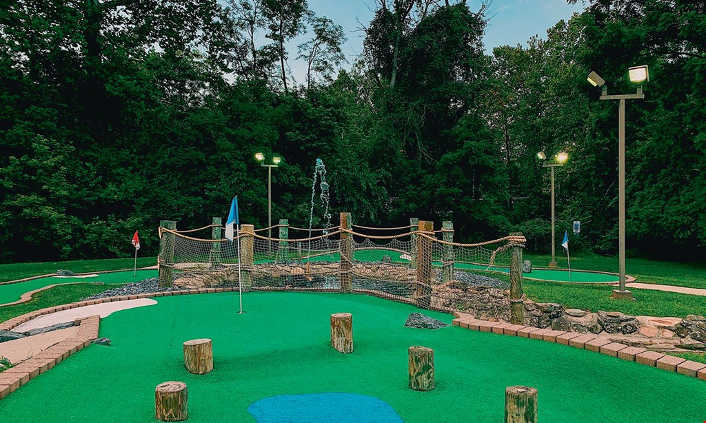 Product image for Liberty Forge Creekside $1 OFF mini golf. 