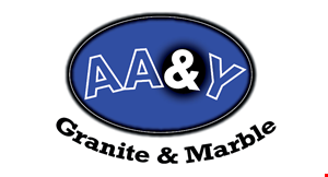 Product image for Aa&Y Granite And Marble 10% Off any countertop purchase in stock/inventory Not valid on special orders