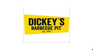 Product image for Dickey's Barbecue Pit $5 Off your purchase of $30 or more. 