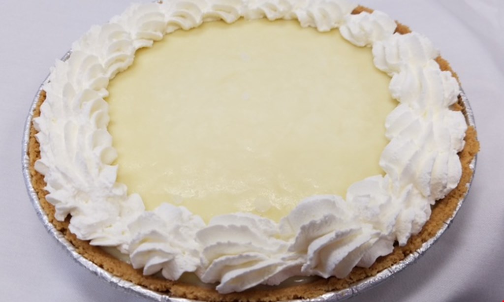 Product image for Caribbean Pie Co. $5 OFF a key lime pie. 