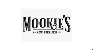 Product image for Mookie's New York Deli $10 OFF any purchase of $50 or more. Dine in only. 