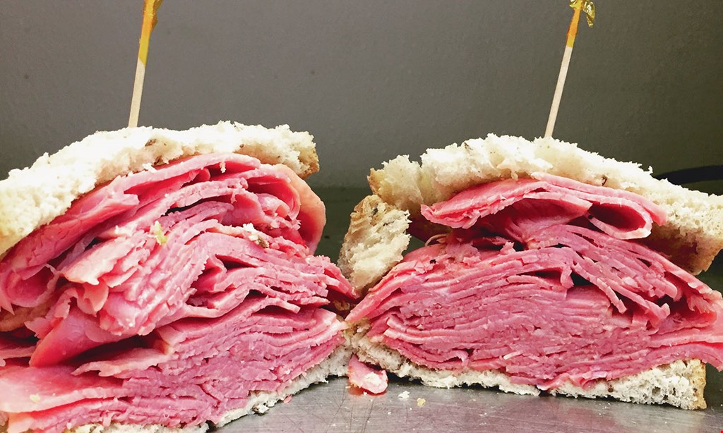 Product image for Mookie's New York Deli $5 OFF any purchase of $30 or more. Dine in only. 