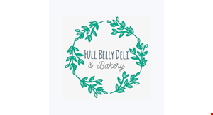 Product image for Full Belly Deli & Bakery $5 OFF any purchaseof $30 or more. 