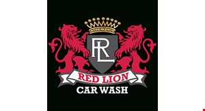 Red Lion Car Wash logo