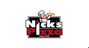 Product image for NICK'S PIZZERIA $3 off order