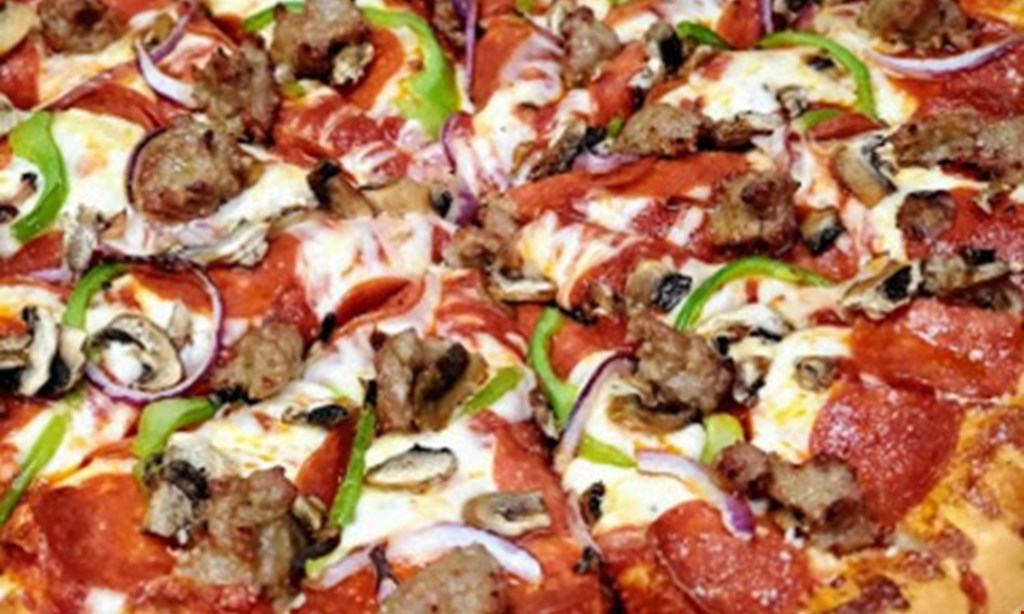 Product image for 3 Brothers Pizza $5 off any purchase of $35 or more. 