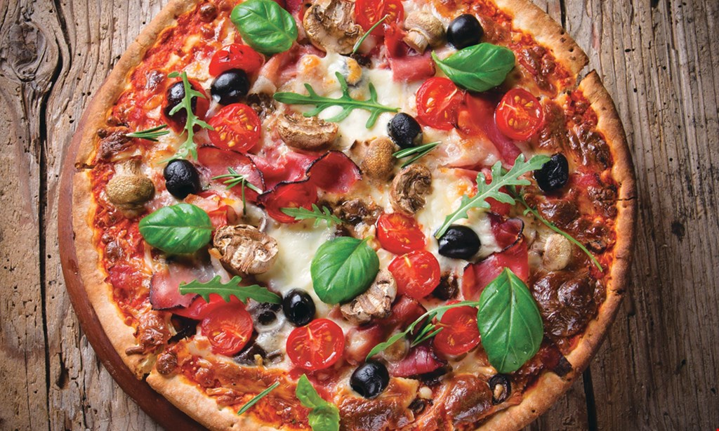 Product image for Mineo'S Pizza Pick Up Special - $12.49 + tax Large Pizza (12 Cut 16”). $13.99 + tax Toppings extra X-Large Pizza (16 Cut 18”). Toppings extra. 