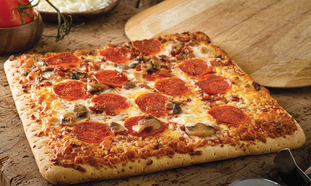Product image for Piara Pizza $14.99 + tax - Large BBQ chicken. Includes chicken, bbq sauce, red onion, and cheese 