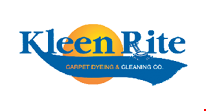 Product image for Kleen Rite Carpet Cleaning $10 OFF YOUR TOTAL when you combine furniture & carpet cleaning specials during the same appointment.