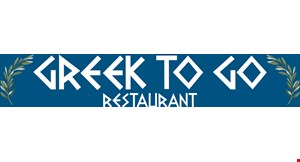 Greek To Go Llc logo