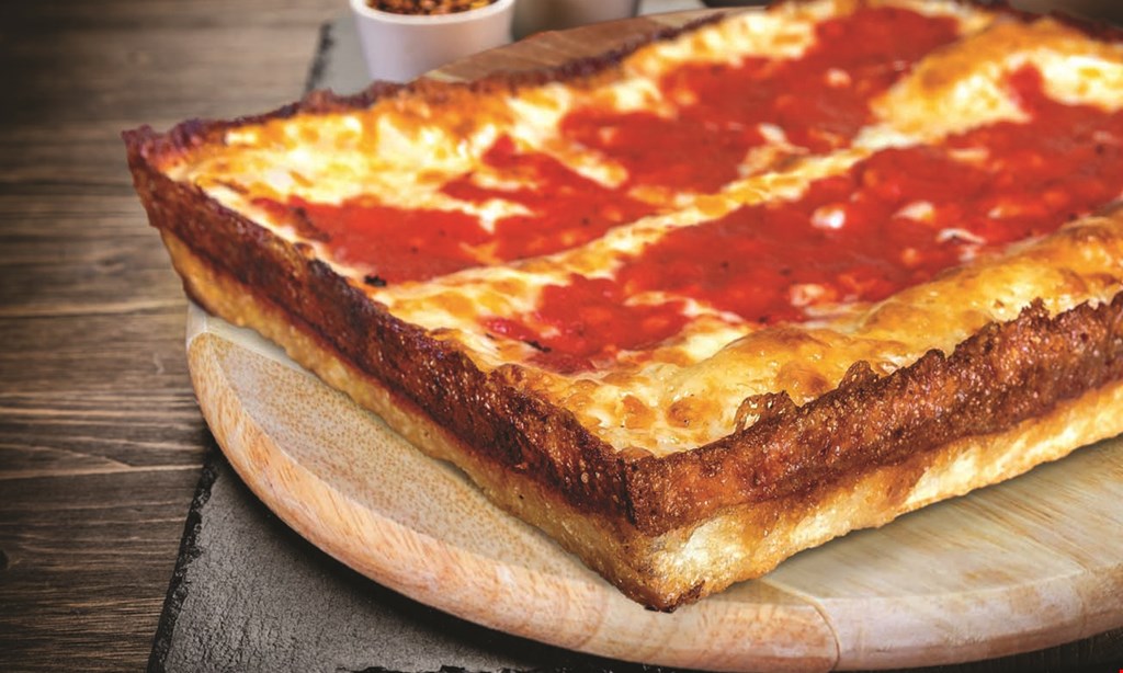Product image for Buddy's Restaurant & Pizzeria $4 Off Any 8-square pizza.