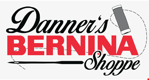 Product image for Danner's Bernina Shoppe $15 OFF any purchase of $70 or more. 