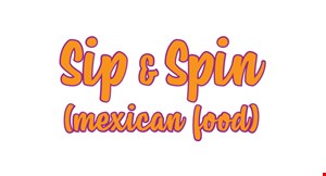 Sip & Spin logo