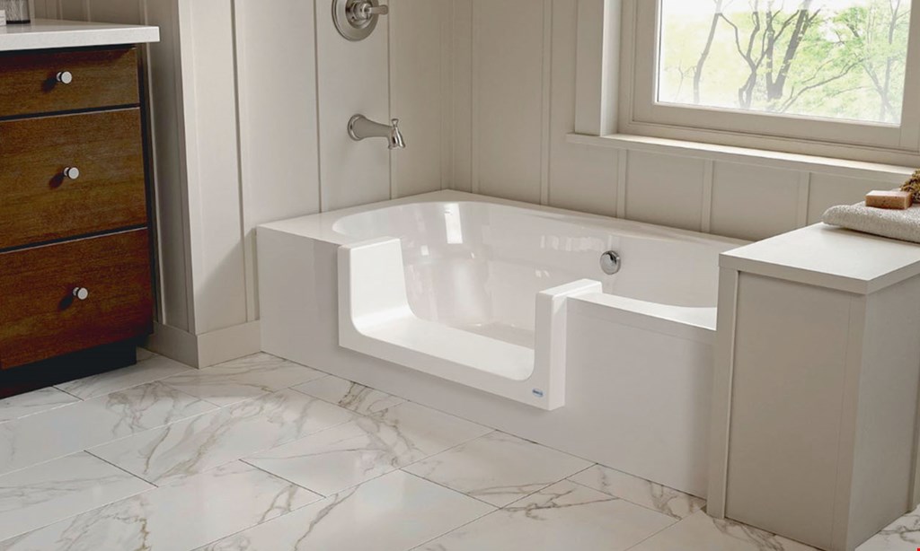 Product image for 101 Mobility $200 off any tub cut white or beige.