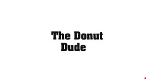 The Donut Dude logo
