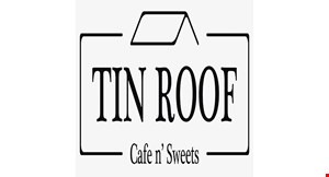 Product image for Tin Roof Cafe N' Sweets $1 OFF café drink. 